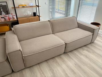 Zand (Natural) Edge 3zits bank met hocker van FEST Amsterdam beschikbaar voor biedingen