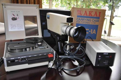 Akai Portable Video Tape Recorder (VTR) VT120 set, Audio, Tv en Foto, Videocamera's Analoog, Camera, Overige soorten, Ophalen