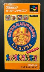 Super Mario Bros.1,2,3, USA (Super Famicom), Spelcomputers en Games, Games | Nintendo Super NES, Ophalen of Verzenden, Zo goed als nieuw