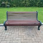 Tuinbank met Houten Latten en aluminum Frame, Ophalen, Nieuw, Hout