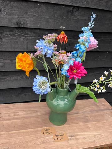 Zijdebloemen, Vazen  beschikbaar voor biedingen