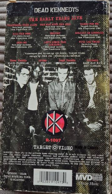 Dead Kennedys - The Early Years Live VHS beschikbaar voor biedingen