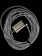 12-aderige multikabel 12 x XLR stage-block naar Socopex, Muziek en Instrumenten, Kabels en Stekkers, Ophalen of Verzenden, Zo goed als nieuw