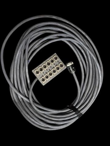 12-adrige multikabel 12 x XLR stage-block naar Socopex beschikbaar voor biedingen
