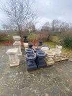 Luxe betonnen zuilen en vazen, laatste kans — bieden waarde!, Tuin en Terras, Ophalen, Rond, Nieuw, 60 tot 100 cm