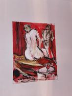 Arien Winkel  Origineel olie werk op doek met certificaat, Ophalen