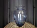 Blauw grijze vaas A.D. Copier/Leerdam glasfabriek, Verzenden