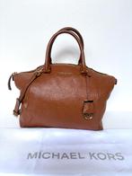 MICHAEL KORS bruin leer schouder tas bag, Ophalen of Verzenden, Zo goed als nieuw, Bruin, Schoudertasje