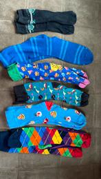 4 paar happy socks, Kleding | Heren, Sokken en Kousen, Ophalen of Verzenden, Maat 39 t/m 42, Zo goed als nieuw, Overige kleuren