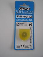 Olfa spare blade RB 18-2 voor rotary cutter RTY-4, Nieuw, Onderdeel of Toebehoren, Ophalen
