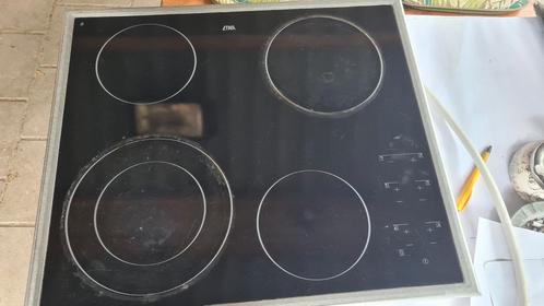 Inbouw ETNA keramische kookplaat - t.e.a.b., Witgoed en Apparatuur, Kookplaten, Gebruikt, Inbouw, Keramisch, 4 kookzones, Ophalen of Verzenden