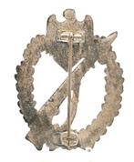 Zilveren ISA (FZS), Verzamelen, Militaria | Tweede Wereldoorlog, Duitsland, Landmacht, Lintje, Medaille of Wings, Verzenden