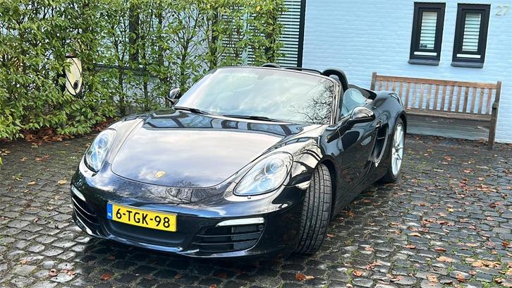 Porsche Boxster 2.7 PDK 2013 Zwart, Auto's, Porsche, Particulier, Boxster, ABS, Airbags, Airconditioning, Alarm, Bluetooth, Boordcomputer
