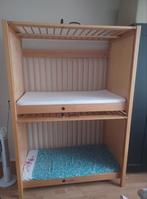 Duo ledikant, Kinderen en Baby's, Ophalen, Gebruikt, 70 cm of meer, 105 cm of meer