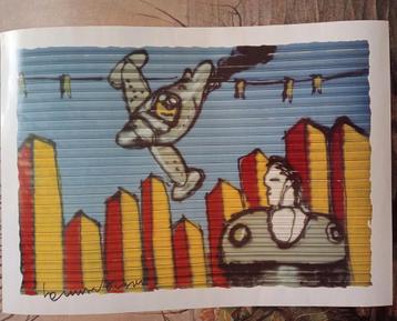 Poster Herman Brood  beschikbaar voor biedingen
