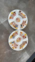 Zo goed als nieuw 2 x blond verdeelschalen, Verzenden, Zo goed als nieuw, Aardewerk, Blond Amsterdam