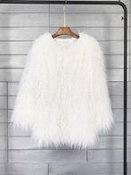 Witte dames bontjas in diverse maten, Verzenden, Nieuw, Wit