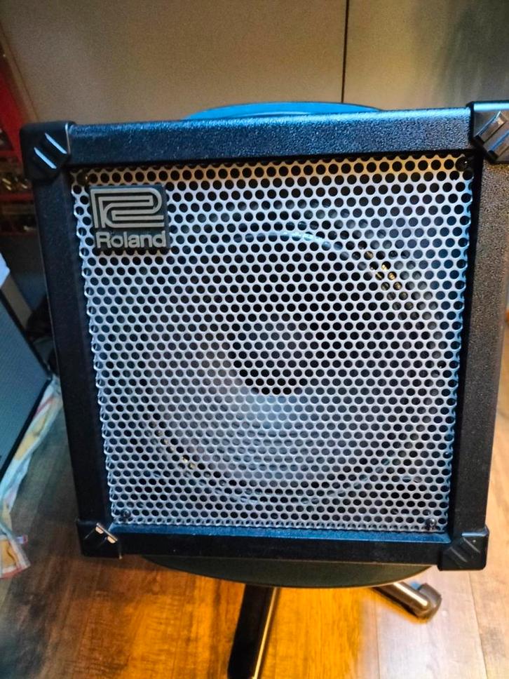 Roland Cube 60 Gitaarversterker - Topstaat!, Muziek en Instrumenten, Versterkers | Bas en Gitaar, Gebruikt, Gitaar, 50 tot 100 watt