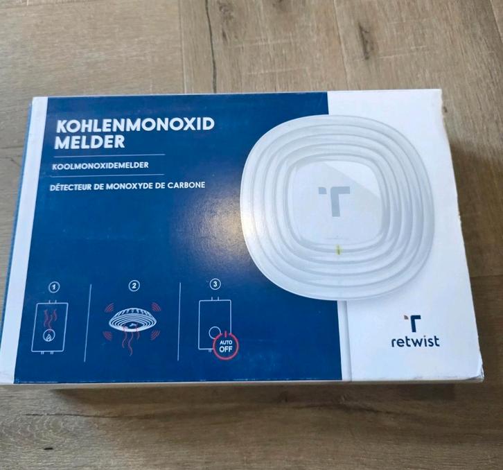 ReTwist Co-Switcg Koolmonoxidemelder, Doe-het-zelf en Verbouw, Alarmsystemen, Nieuw, Detector, Sensor of Melder, Overige soorten