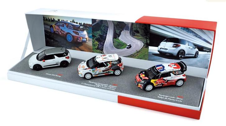 CITROEN Coffret '12 DS3 Racing / R3 / WRC schaal 1/43 155354, Hobby en Vrije tijd, Modelauto's | 1:43, Nieuw, Auto, Norev, Verzenden