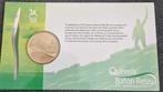 2006 Australia $5 UNC Coin Queen's Baton Relay Melbourne CG, Postzegels en Munten, Munten | Oceanië, Ophalen