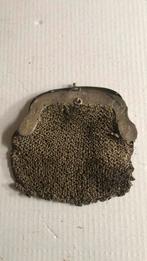 Beursje van zilver met werk, Ophalen of Verzenden, Zilver