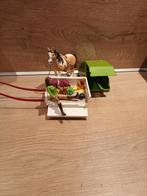 Schleich Horse Club 42533 - Paard met Trailer en Accessoires, Ophalen of Verzenden, Gebruikt, Meisje