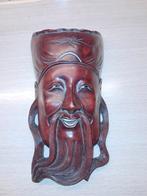 Antiek Chinees masker van een historische figuur,, Ophalen of Verzenden