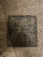 Oud Gietijzeren Bord Suez Kanaal, Ophalen of Verzenden