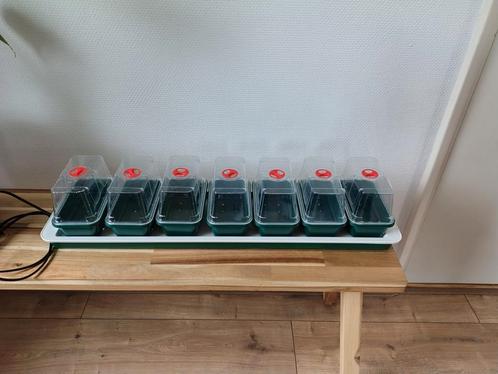 Garland verwarmde kweekbak propagator, Tuin en Terras, Kweekspullen, Zo goed als nieuw, Kweekbak, Ophalen of Verzenden