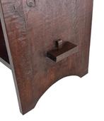 Vintage Wabi Sabi bijzettafel tafeltje minimalist, Huis en Inrichting, Minder dan 55 cm, Gebruikt, Wabi Sabi, Wabi Sabi