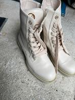 Witte enkellaarsjes van Mexx - Maat 39, Ophalen of Verzenden, Zo goed als nieuw, Wit, Lage of Enkellaarzen