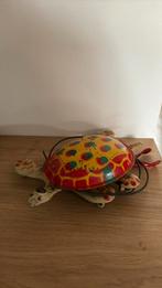 Oud blikken schildpad uit de jaren 50 beweegt dmv knijper, Antiek en Kunst, Antiek | Speelgoed, Ophalen