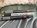 PSP Games: Need for Speed, Thrillville, GTA Vice City, Gebruikt, 1 speler, Vanaf 16 jaar, Ophalen