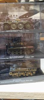 Set van 3 militaire tanks, Overige merken, Ophalen of Verzenden, Zo goed als nieuw, Tank