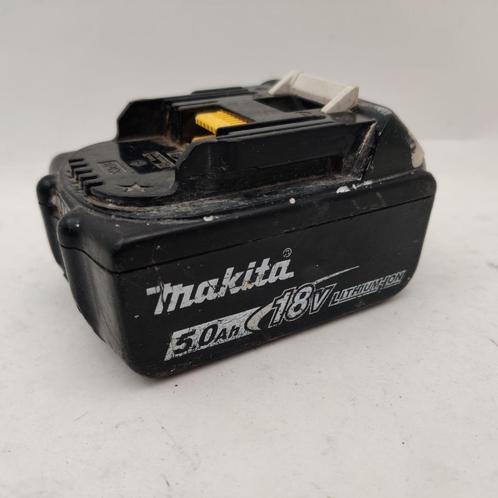 Makita 18V 5.0Ah Accu nu voor €44.99, Doe-het-zelf en Verbouw, Gereedschapskisten, Zo goed als nieuw, Ophalen of Verzenden