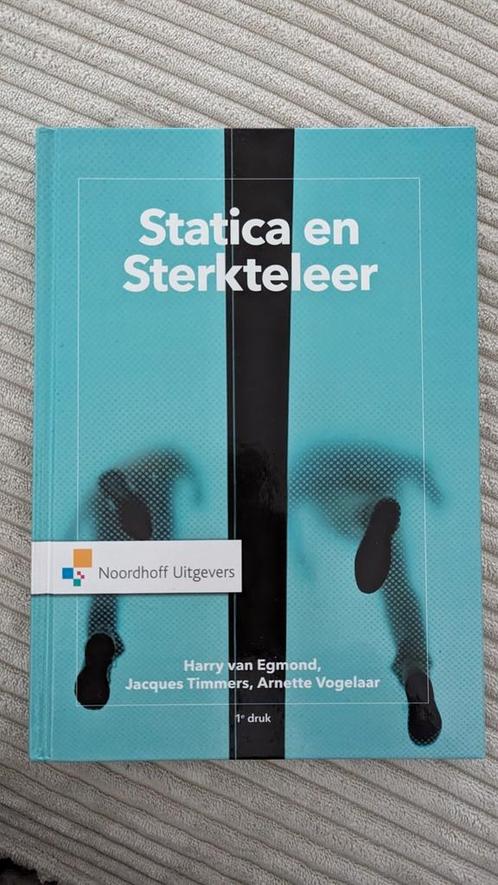 Statica en sterkteleer | Harry van Egmond, Boeken, Schoolboeken, Zo goed als nieuw, Nederlands, Ophalen of Verzenden