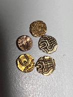 Kingdom of Mysore Fanam goud, Ophalen of Verzenden, Setje, Goud