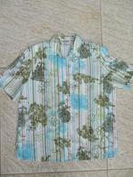 Blouse wit / groen / blauw korte mouwen maat 42 Erfo, Kleding | Dames, Blauw, Erfo., Maat 42/44 (L), Ophalen of Verzenden