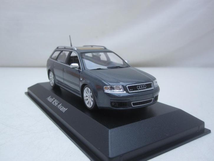 Audi RS6 Avant 2002 1:43 Maxichamps, Hobby en Vrije tijd, Modelauto's | 1:43, Nieuw, Auto, MiniChamps, Ophalen of Verzenden