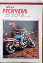 Honda CB650 Onderhouds Handleiding, Motoren, Ophalen of Verzenden, Honda