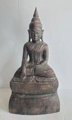 Prachtige houten Boeddha ( Thais of Birmees ) - hoogte 30 cm, Antiek en Kunst, Ophalen of Verzenden