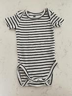 HEMA bamboe romper zwart/wit maat 50/56 | babykleding, Nacht- of Onderkleding, Jongetje of Meisje, Ophalen of Verzenden, Zo goed als nieuw
