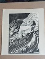 Rie Cramer 2 Houtsnede prenten jaren 1910-20, Ophalen of Verzenden