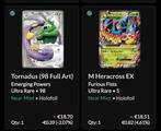 Pokémon Kaarten te koop, Ophalen of Verzenden, Zo goed als nieuw, Losse kaart, Foil