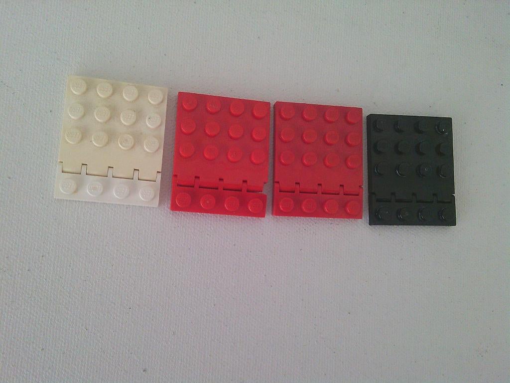 Lego: Dakplaat 4x4 met scharnier, Ophalen of Verzenden, Gebruikt, Lego