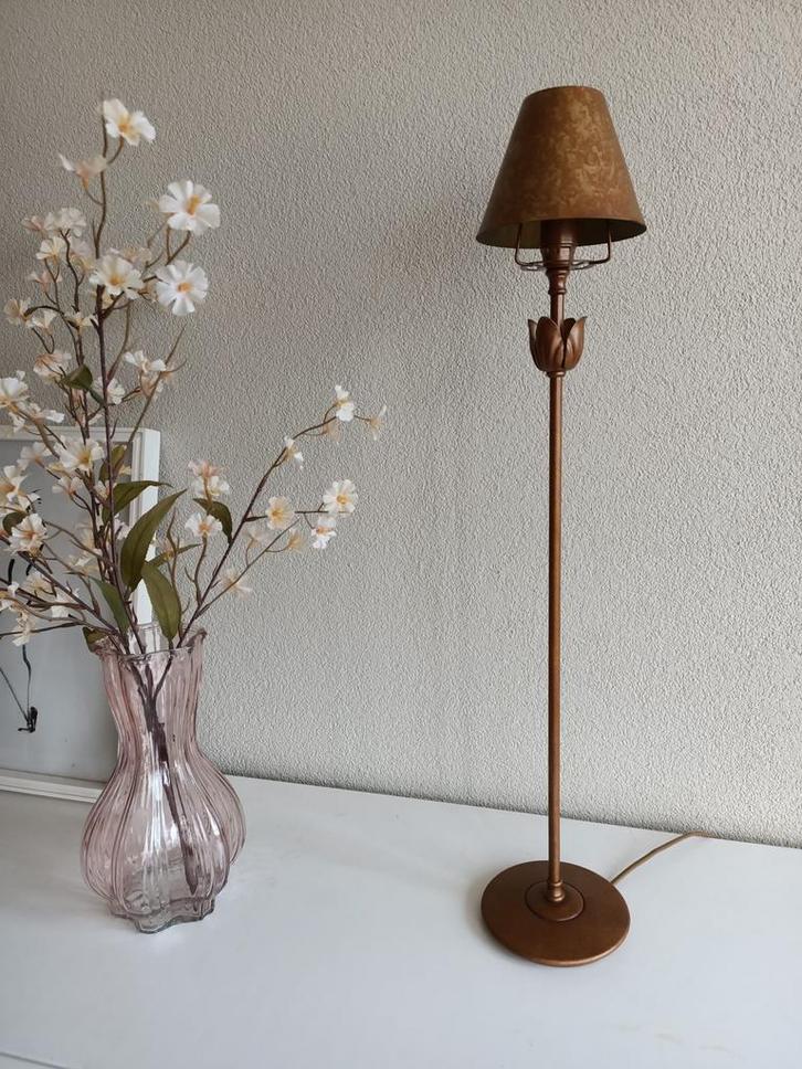 Handgemaakte design tafellamp | Westerberg & Beernink, Huis en Inrichting, Lampen | Tafellampen, Zo goed als nieuw, 50 tot 75 cm