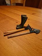 BEELDJE STENEN LAARZEN LETTERBAK MINI HARK/ SCHOP, Ophalen of Verzenden