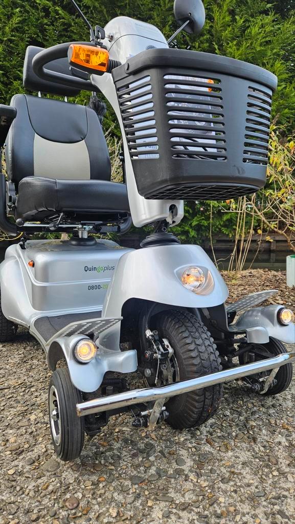 Quingo plus scootmobiel 10-2023, stabiele 5 wiel scootmobiel, Diversen, Rolstoelen, Zo goed als nieuw, Elektrische rolstoel, Ophalen
