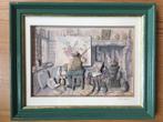 3 D schilderijtjes Anton pieck, Antiek en Kunst, Ophalen of Verzenden